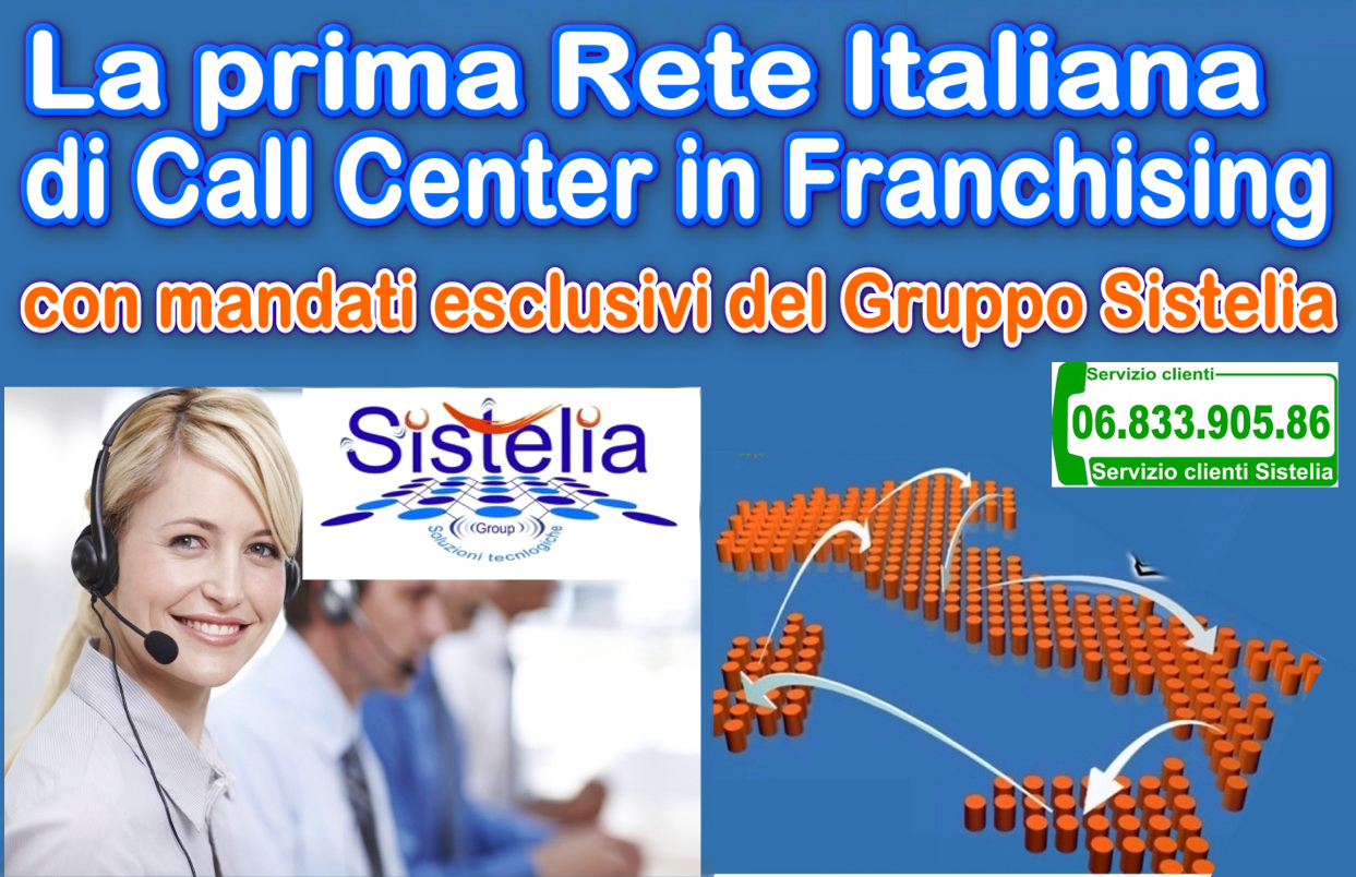 Sistelia Call Center - Il Call Center chiavi in mano